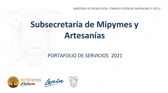 PORTAFOLIO DE SERVICIOS 2021 PORTAFOLIO DE SERVICIOS 2021